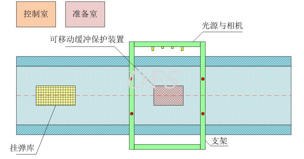 弹射投放试验系统